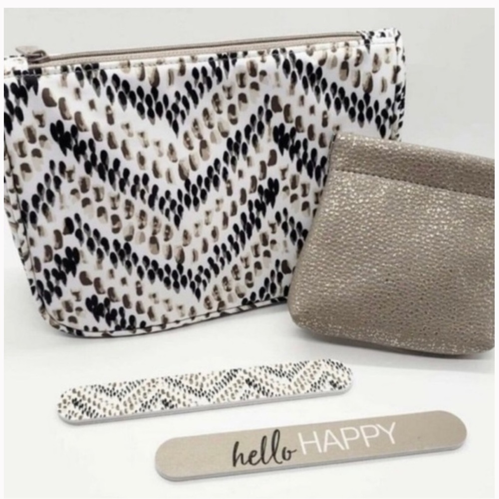 Thirty-One Hello Happy Raindrop Chevron
